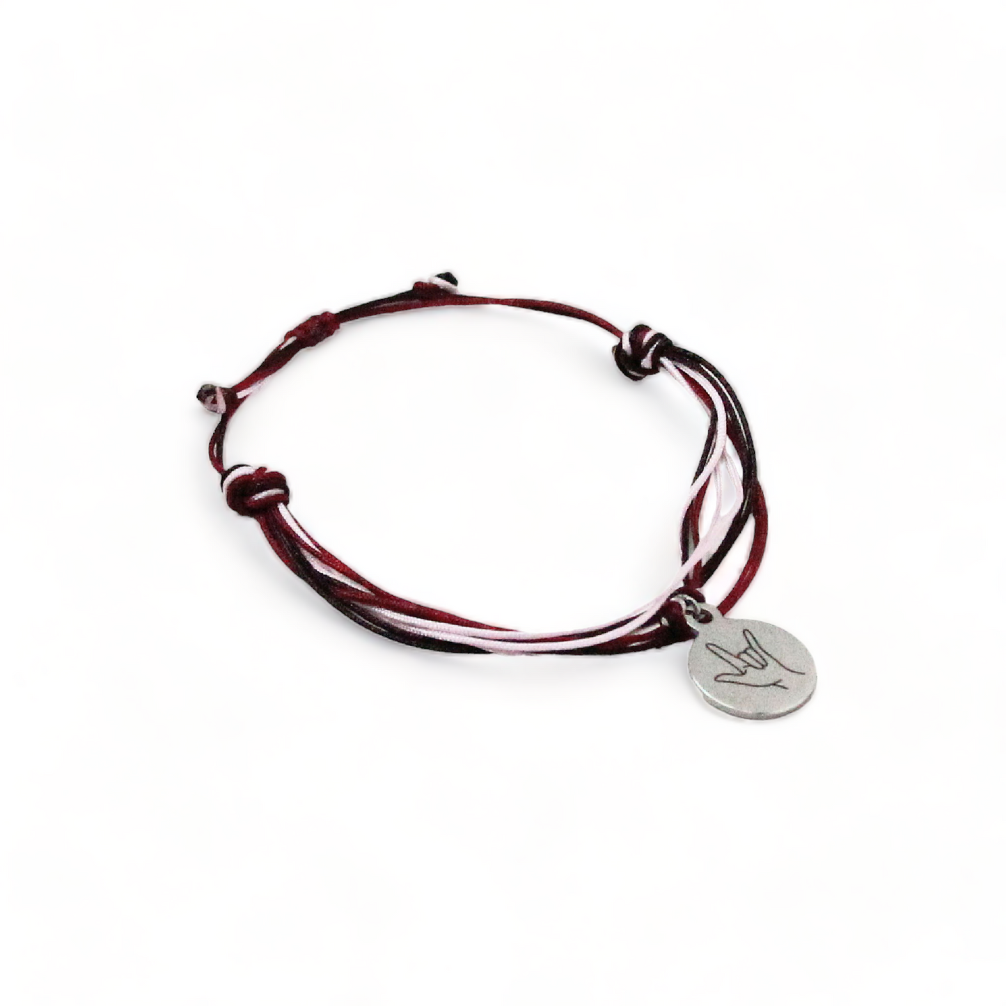 ASL I Love You Charm Bracelet