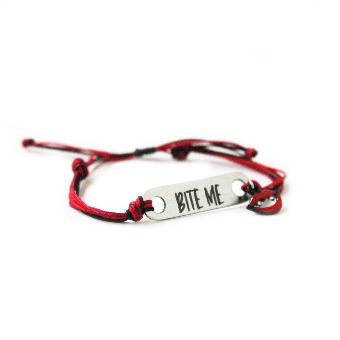 Bite Me Bar Charm Bracelet