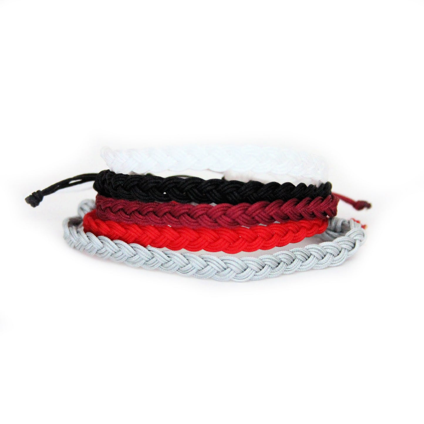 Bloody Sunday Triple Strand Braided Bracelet