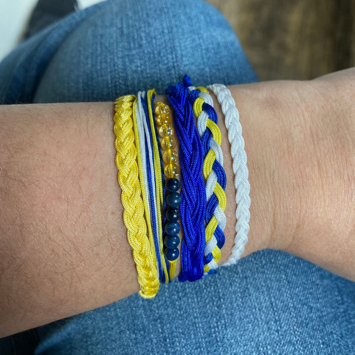 Down Syndrome Awareness Bracelet Stack