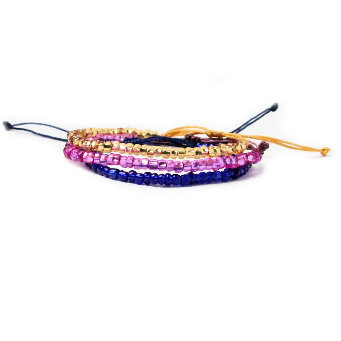 Celestial Single Strand Beaded Bracelet