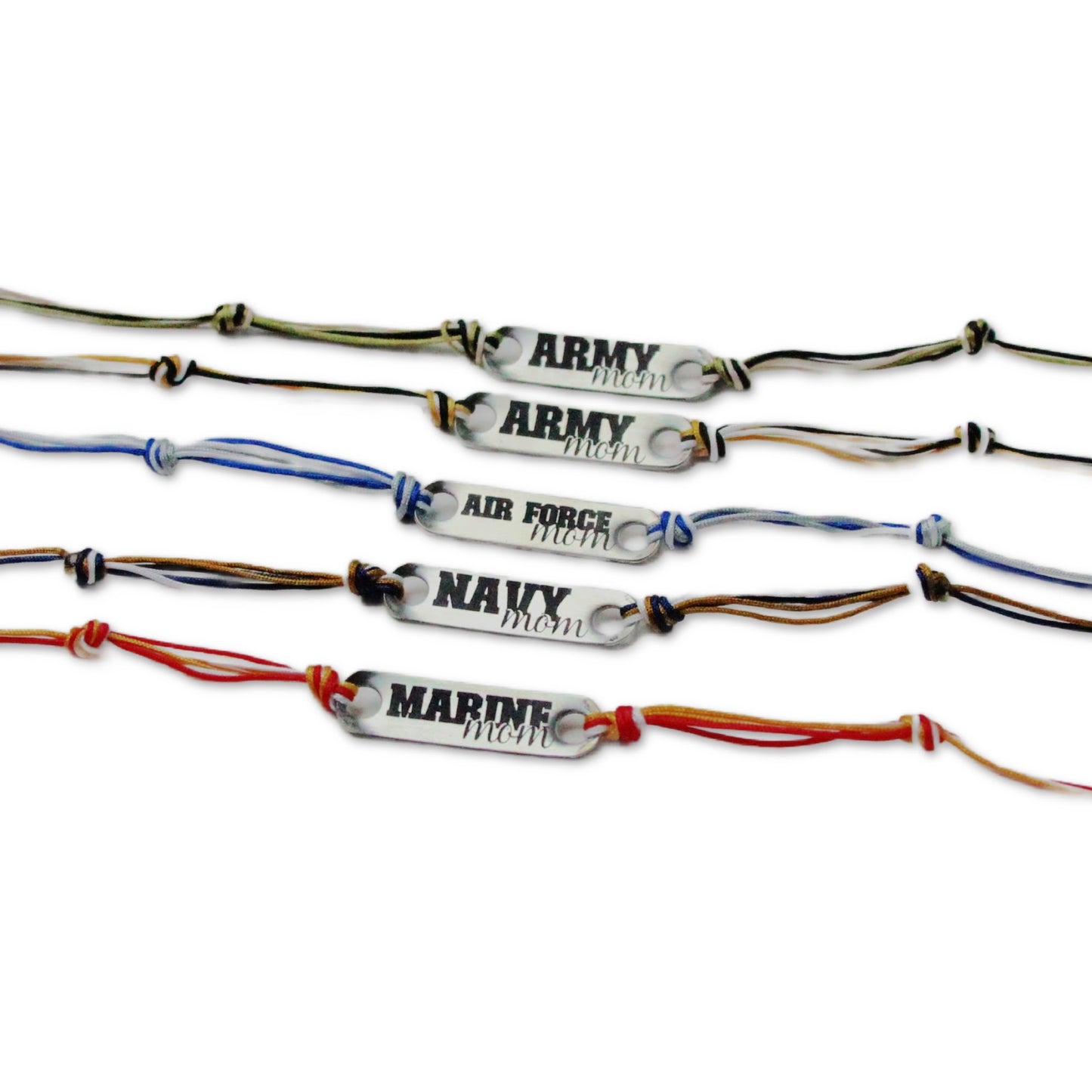 Military Mom Bar Bracelet