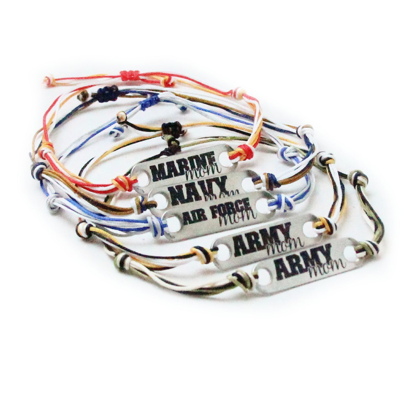 Military Mom Bar Bracelet