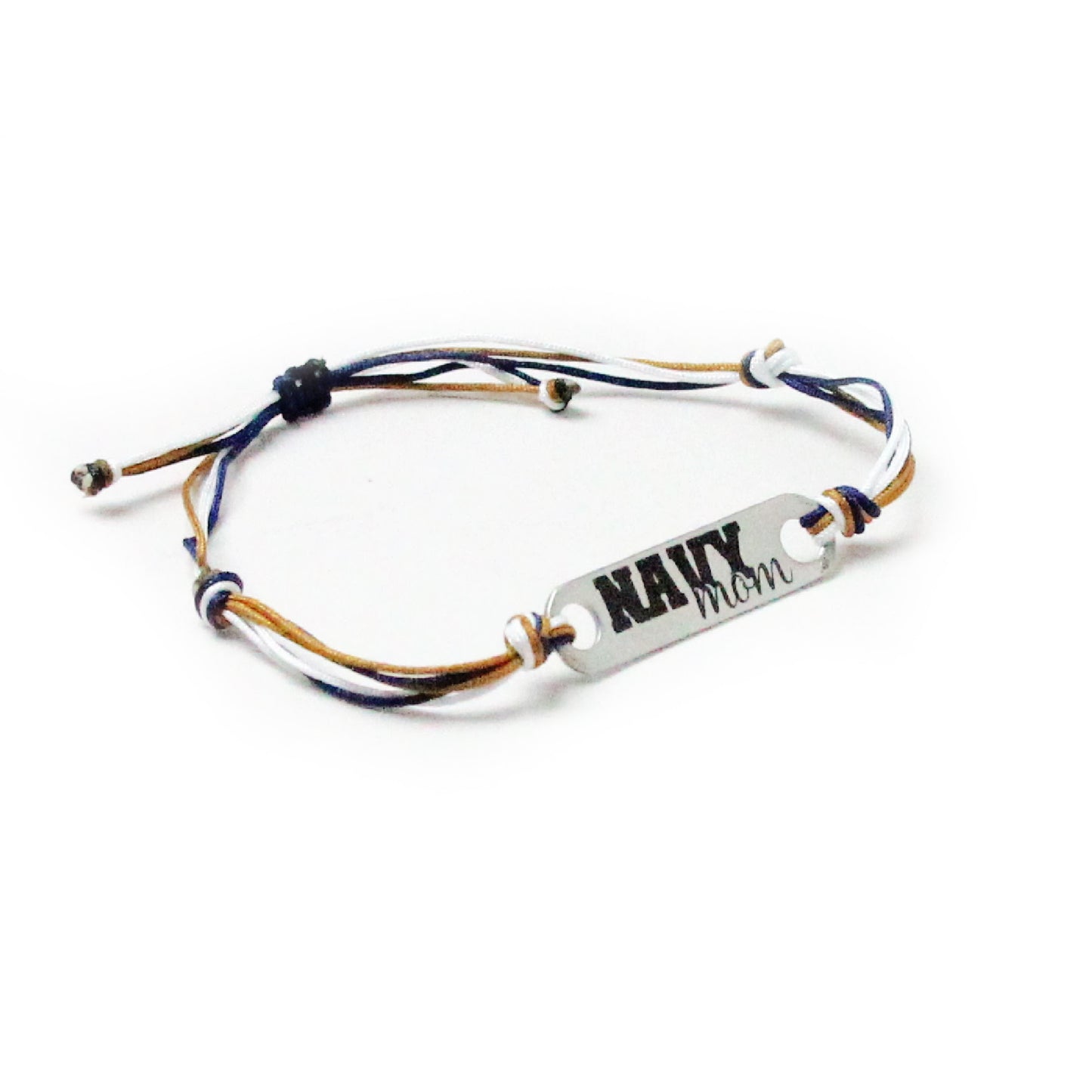 Military Mom Bar Bracelet