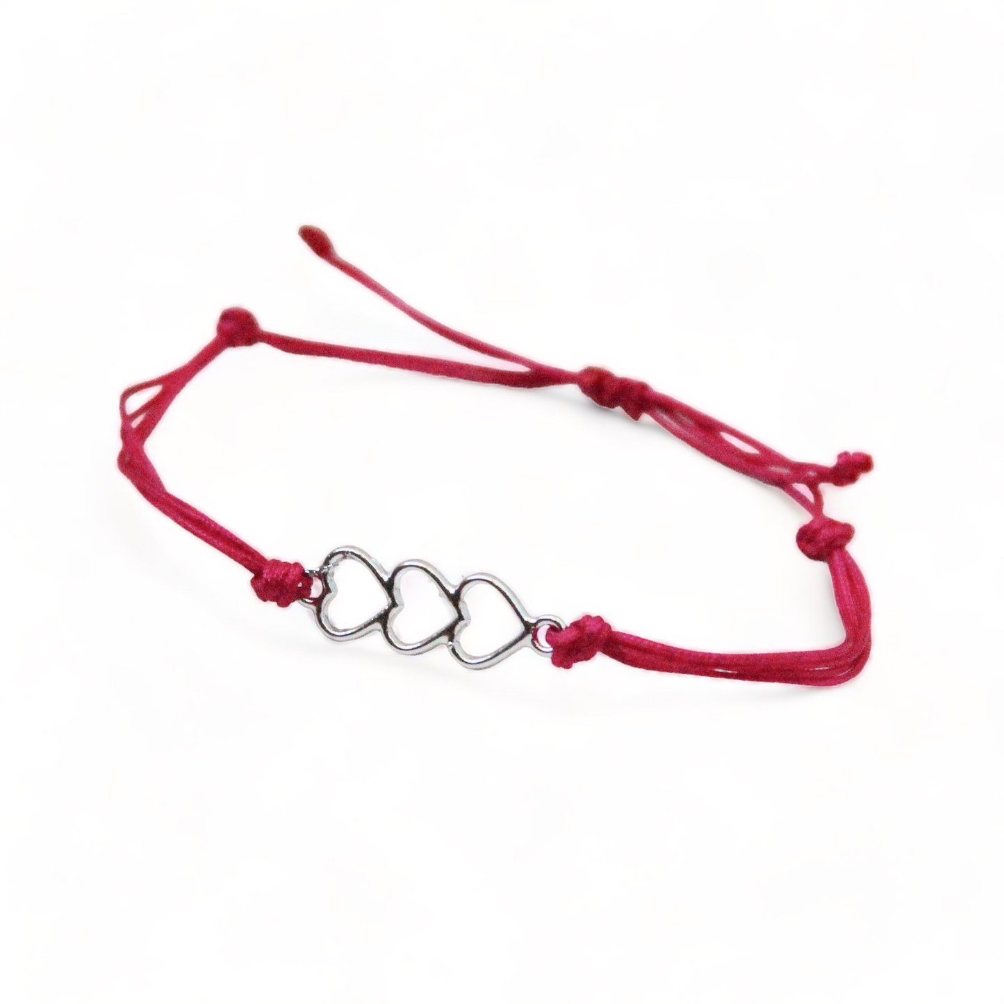 Triple Heart Connector Bracelet