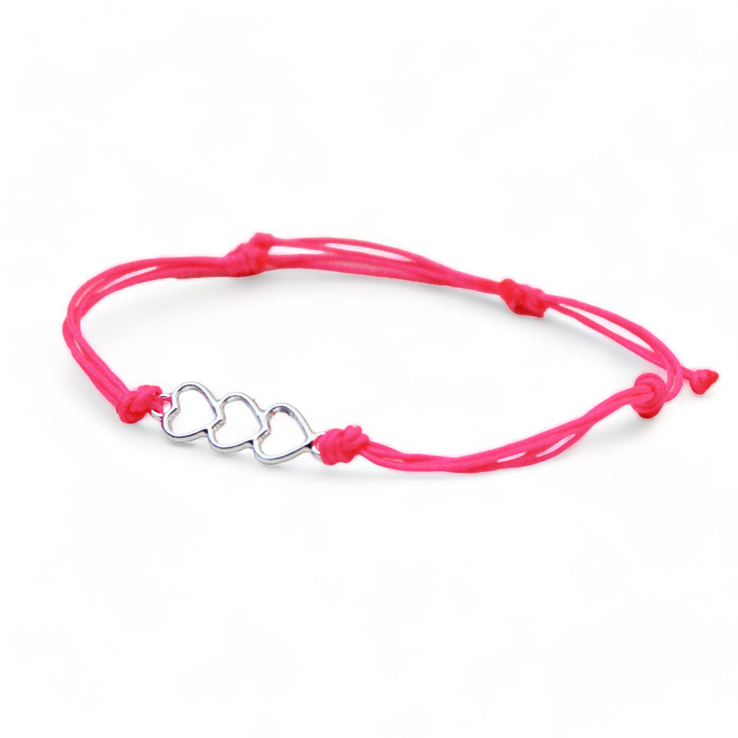 Triple Heart Connector Bracelet