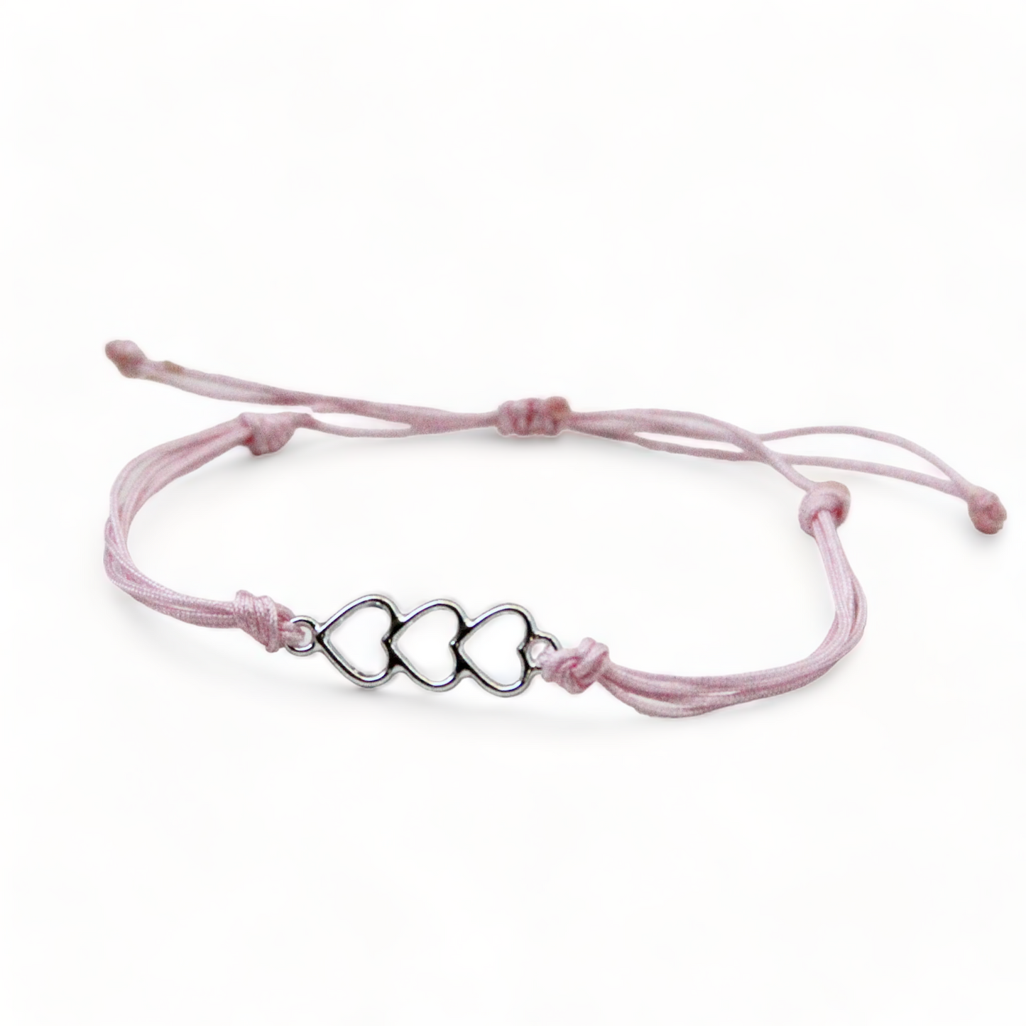 Triple Heart Connector Bracelet