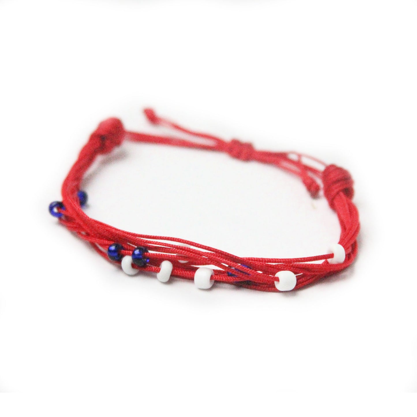 America Messy Beaded Bracelet