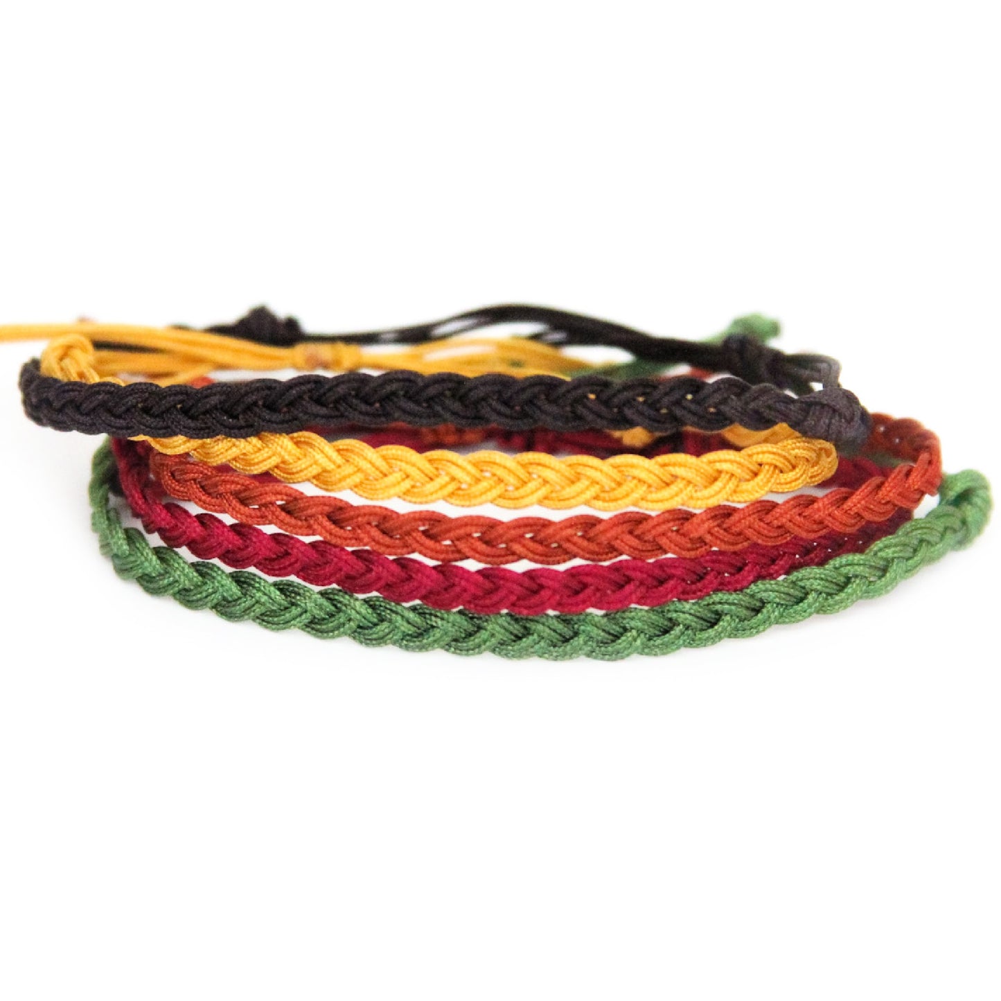 Sweater Weather Single Color SKINNY Braid Bracelet