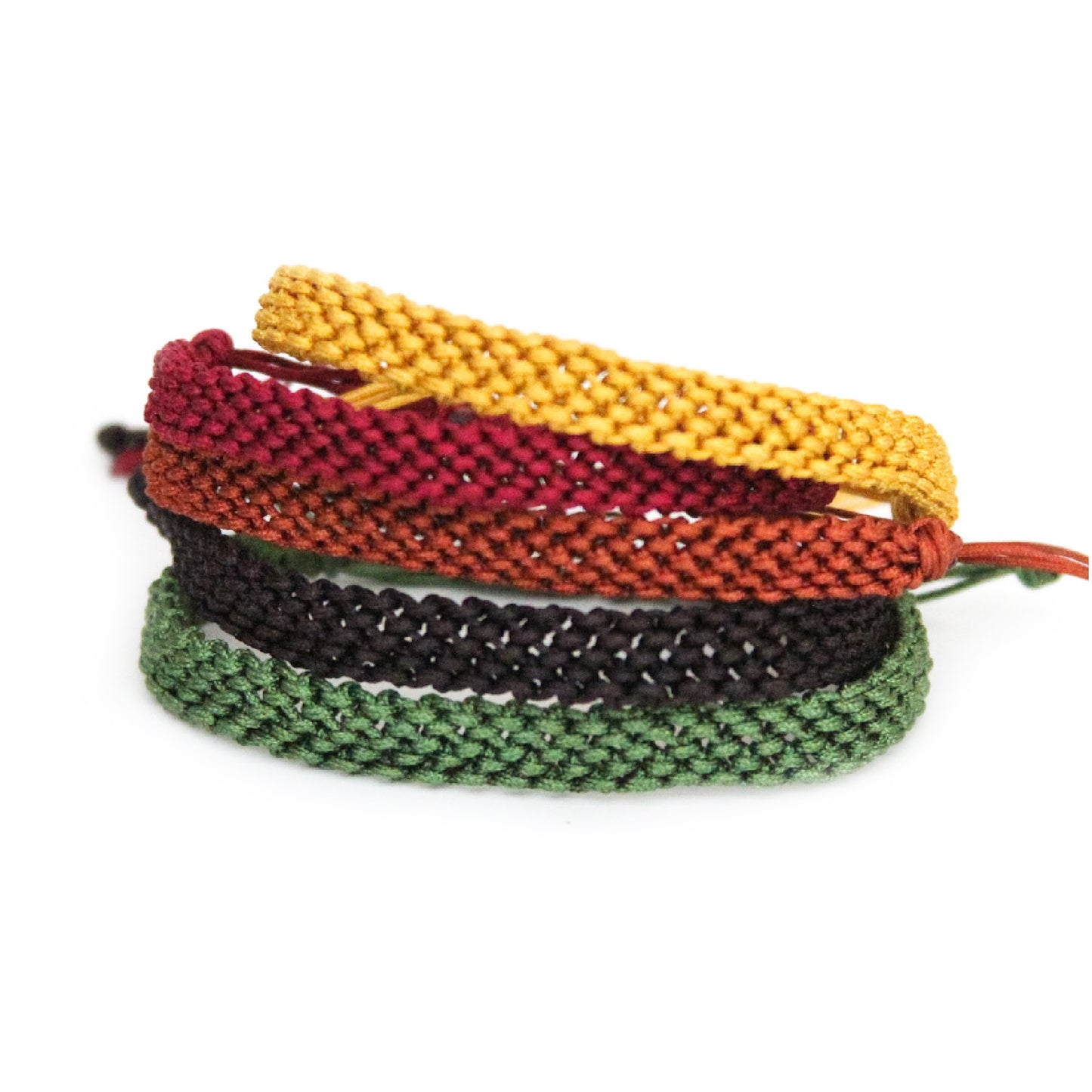 Sweater Weather Single Color Knotted Bracelet