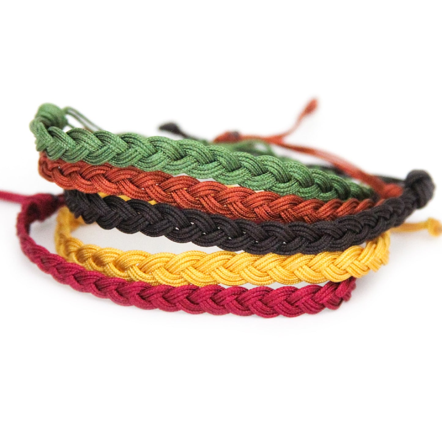 Sweater Weather Triple Strand Braided Bracelet