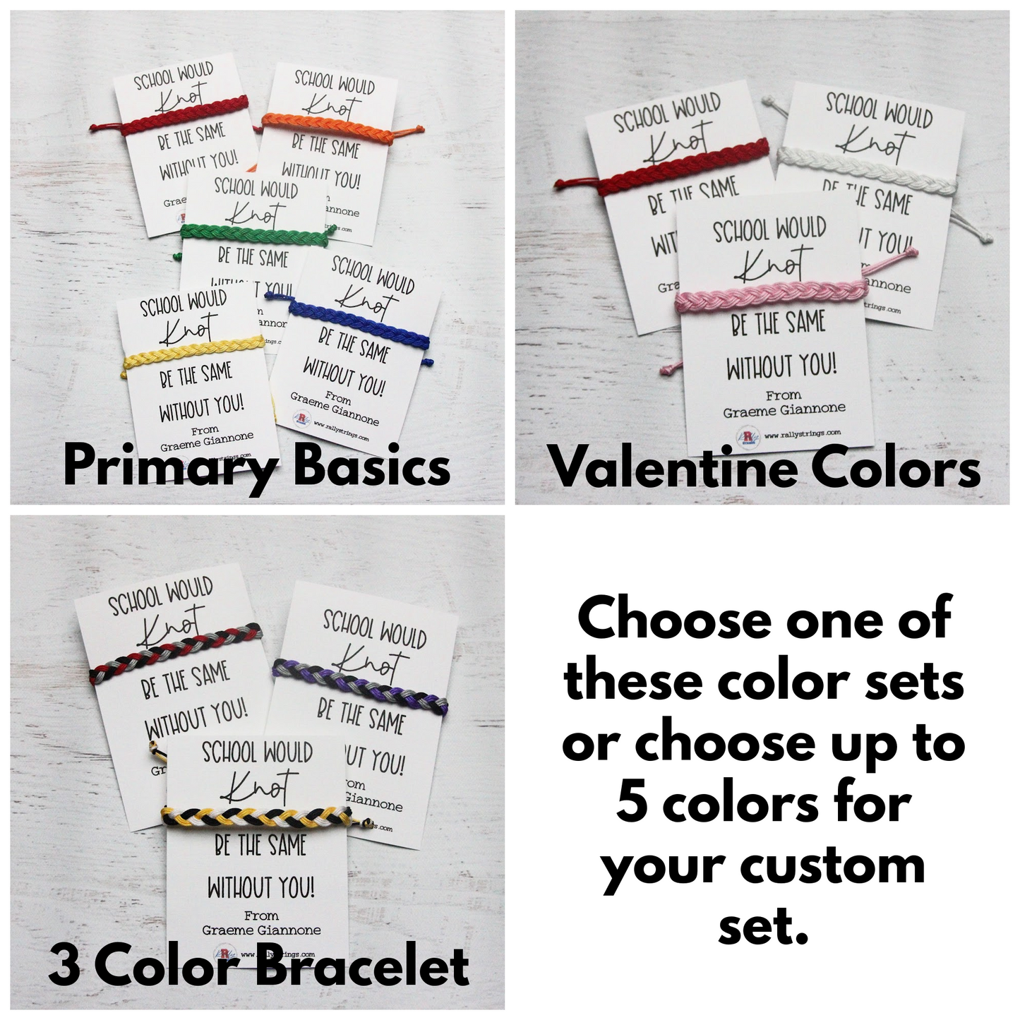 Bracelet Sets for Class Gift
