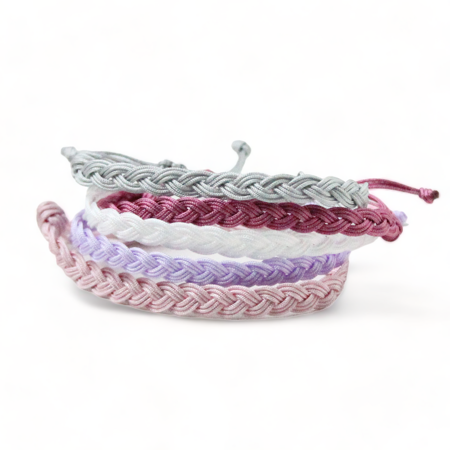 Vintage Love Triple Strand Braided Bracelet