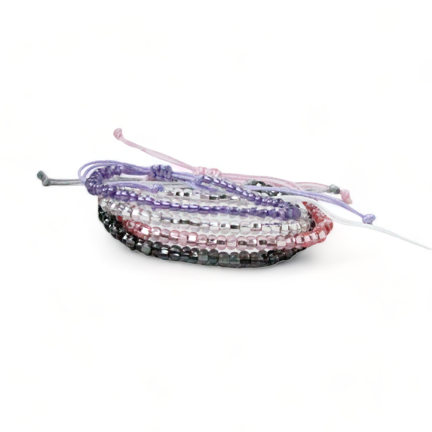 Vintage Love Single Strand Beaded Bracelet