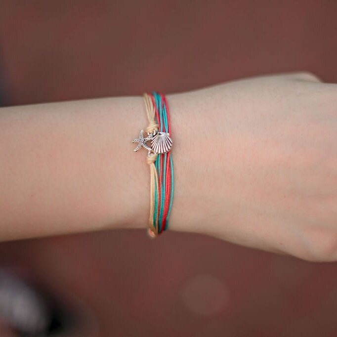 Shell & Starfish Bracelet