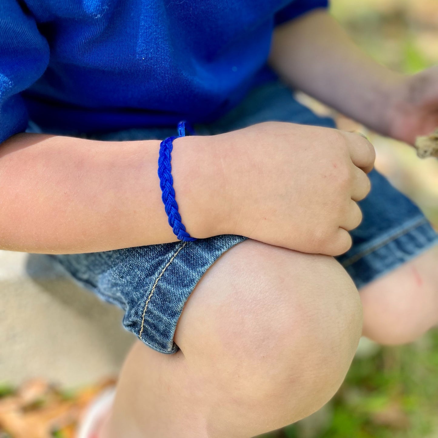 America Single Color Braided Bracelet