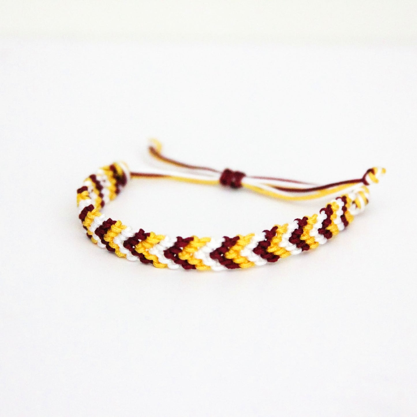 Lincoln-way Schools Chevron Bracelet