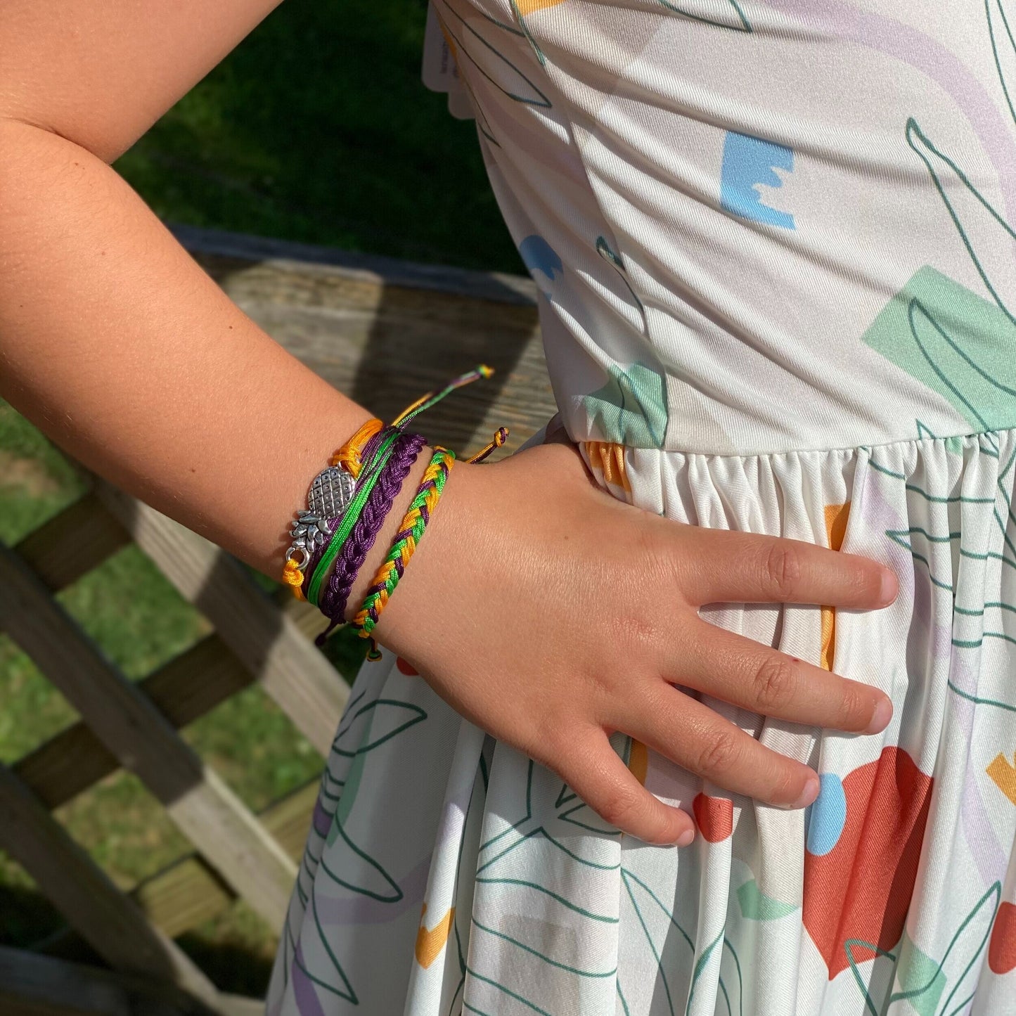 Be a Pineapple Bracelet Set