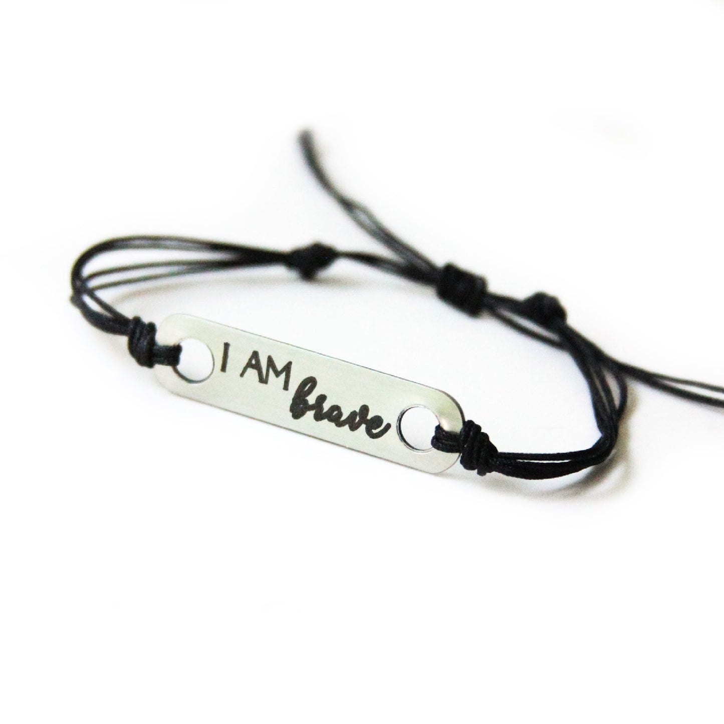 I Am Brave Affirmation Bracelet
