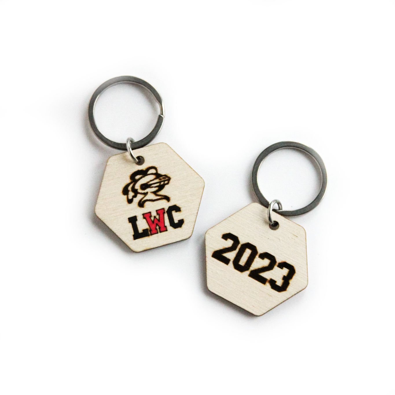 LWC Hexagon Keychain