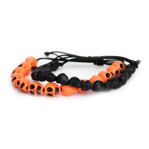 Skull Bead Bracelet
