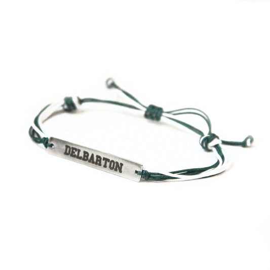 Delbarton Bar Charm Bracelet