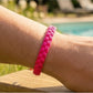 Neon Triple Strand Braided Bracelet