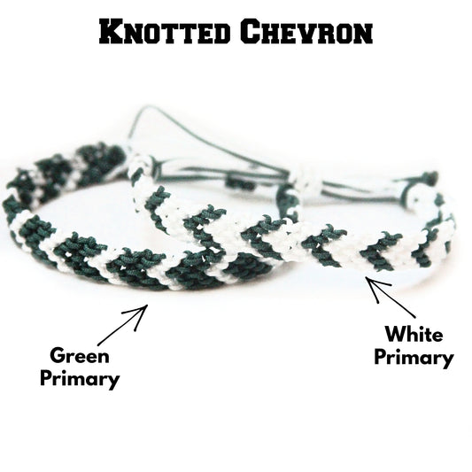Delbarton Knotted Chevron Bracelet