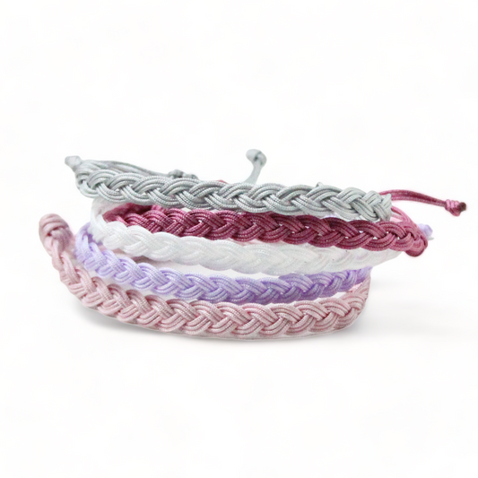 Vintage Love Triple Strand Braided Bracelet