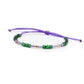 Violet Beaded Bracelet