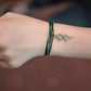 Dark Green, Gray, and Black Wizard House Bracelet