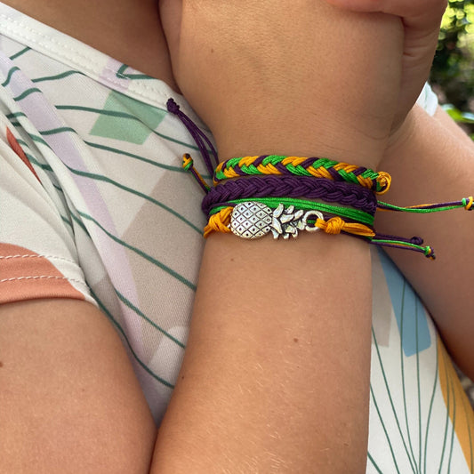 Be a Pineapple Bracelet Set