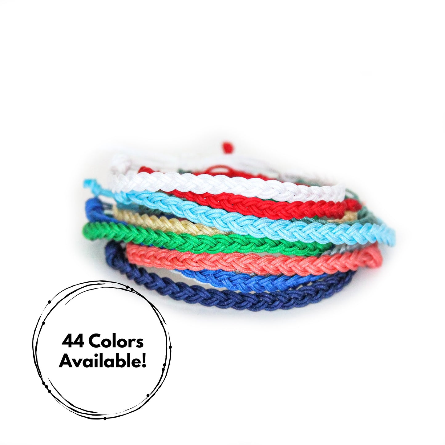 Single Color SKINNY Braided Bracelet