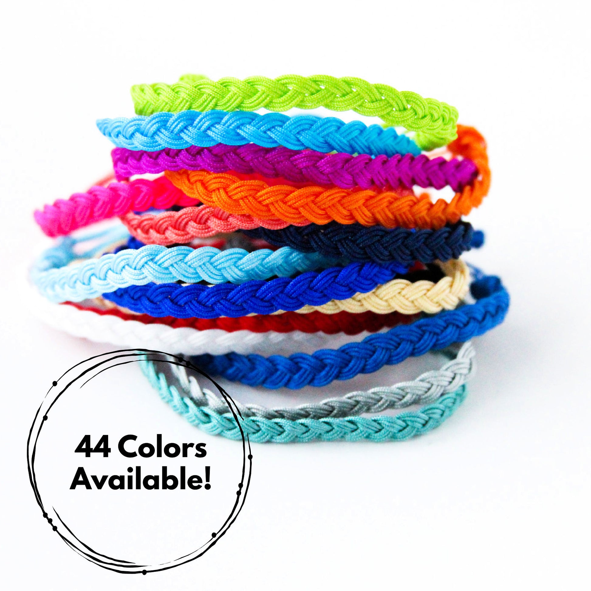 Single Color Braided Bracelet β rallystrings